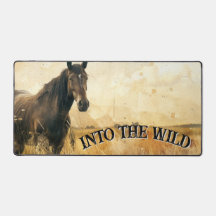 Dans le chat de bureau Wild Horse