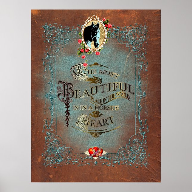 Dans le coeur d'un cheval ~ Poster (Devant)