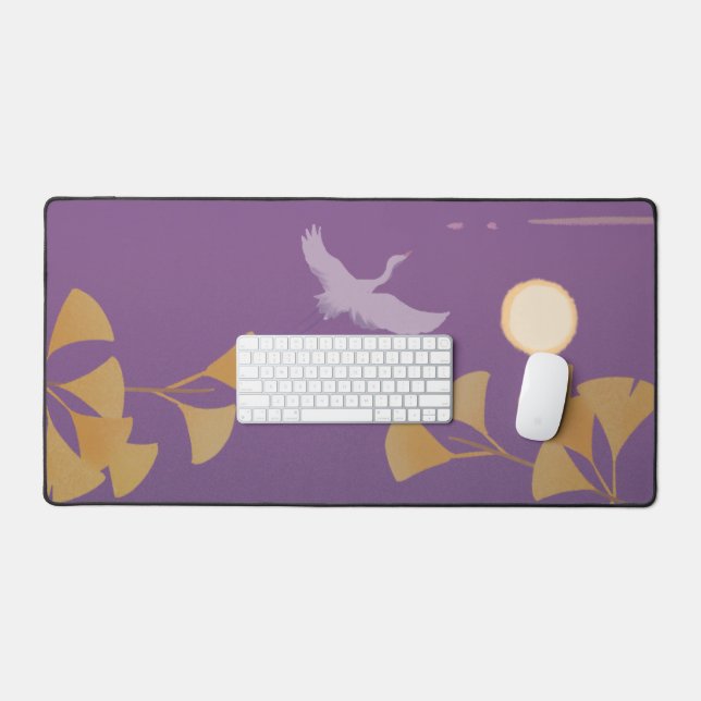 Dans le coucher du soleil (Clavier et souris)