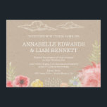 Dans le Faire-part de mariage d'été de Meadow<br><div class="desc">Ce Faire-part de mariage fantaisiste présente des fleurs d'aquarelle d'une prairie d'été avec des nuages de rêve dans le ciel. Pour l'humeur parfaite d'un Mariage d'été. Cette belle RSVP imprimée peut être customisée pour votre journée spéciale. Consultez le magasin SplendidSummer Store pour trouver des Faire-part de mariage, des enveloppes, des...</div>