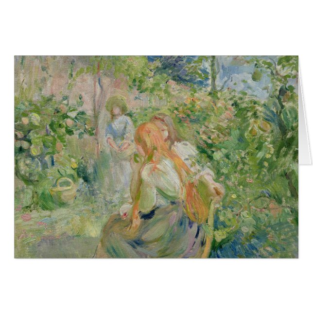 Dans le jardin au Roche-Plat, 1894 (Devant horizontal)