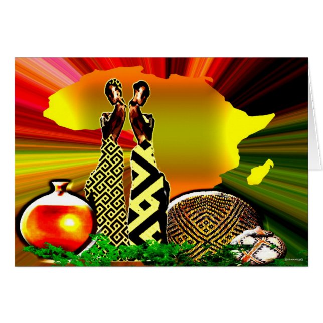 Dans Le Jardin De L'Afrique (Devant horizontal)