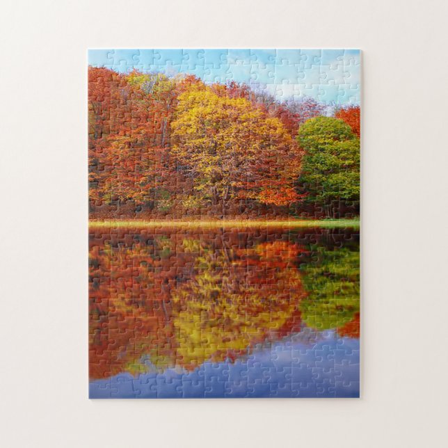 Dans Le Pays D'Automne Jigsaw Puzzle (Vertical)
