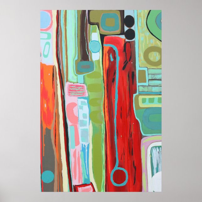 Dans le sac 24 x 36 Poster (Devant)