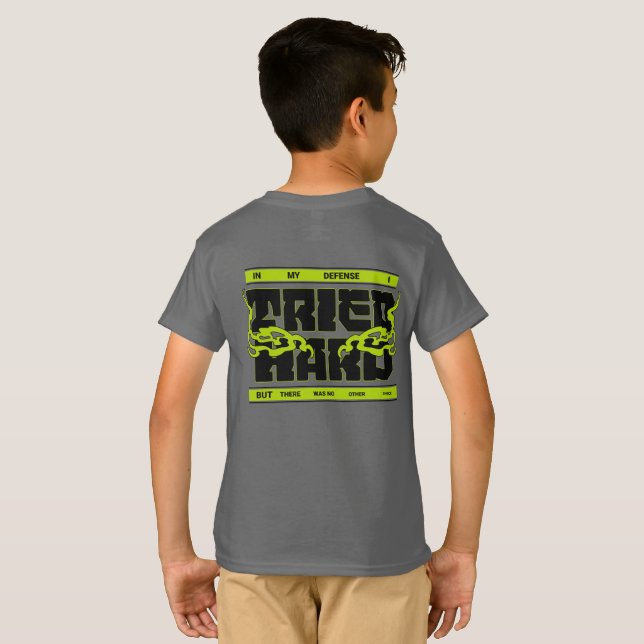 Dans le T-shirt de mon mème de défense Funny Boy (Dos entier)