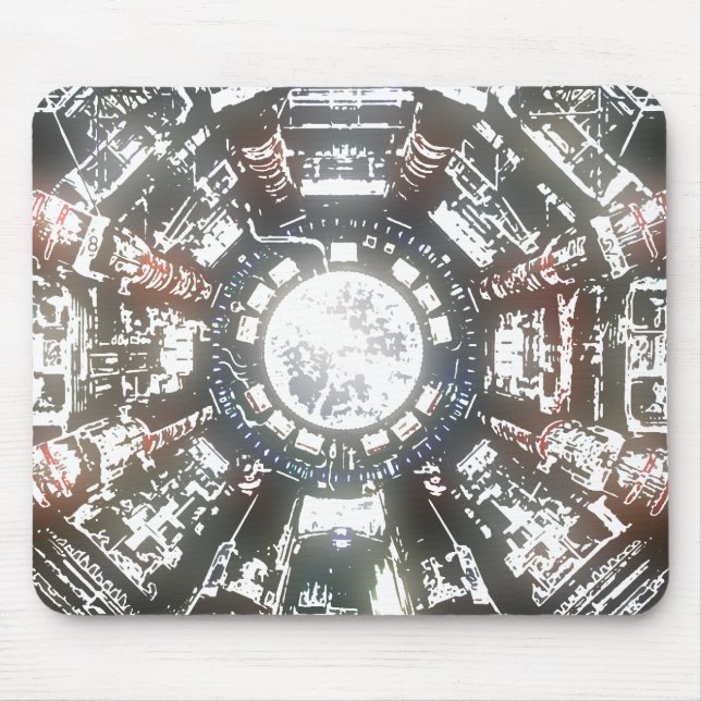 Dans le tapis de souris de détecteur (Devant)