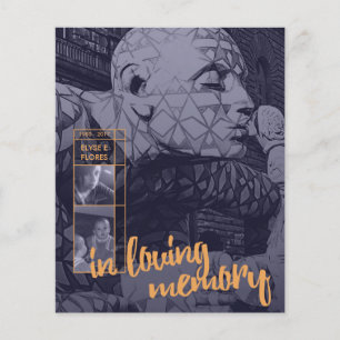 dans les annonces funéraires de mémoire amoureuse