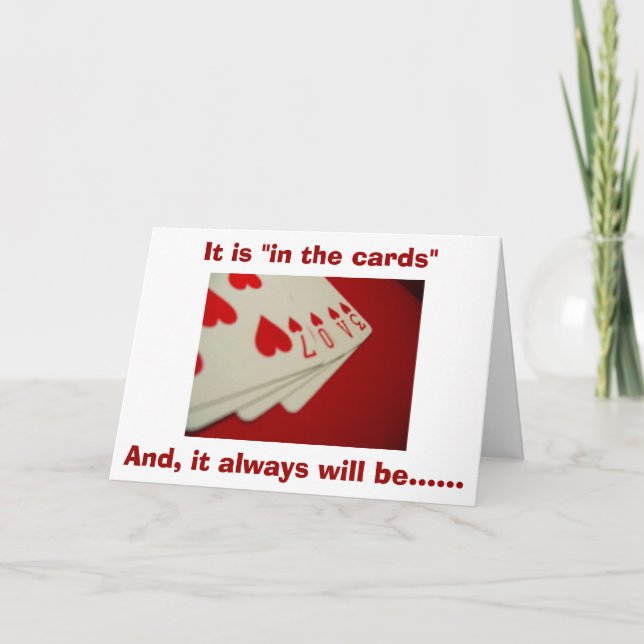DANS LES CARTES-VOUS ET MOI POUR L'ÉTERNITÉ CARTE  (Devant)