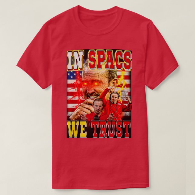 Dans les spags, nous faisons confiance à TShirt (Design devant)