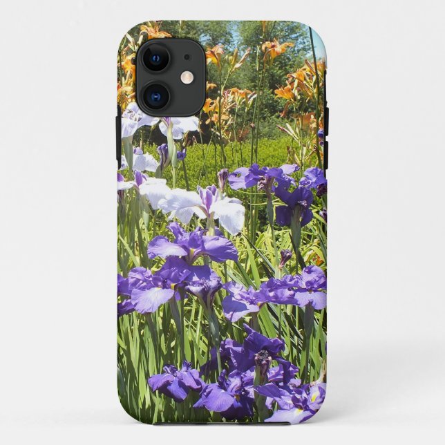 Dans l'Iris Garden iPhone 5 coque (Dos)