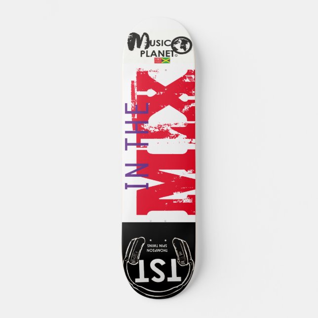DANS MIX / TST Skateboard (Recto)