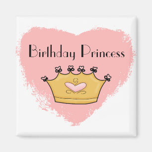 Dans mon aimant rose de princesse joyeux