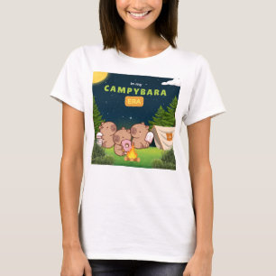 Dans Mon Campybara Era Capybara T-shirt Camping