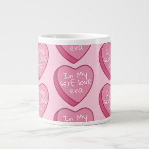 "Dans mon ère d'amour personnel" Mug amour rose
