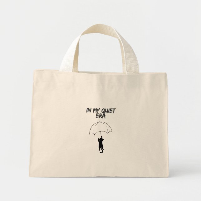 Dans Mon Ère Tranquille – Sac Fourre-Tout Chat ave (Devant)