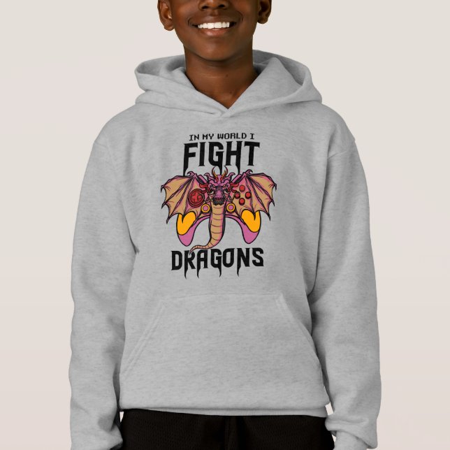 Dans Mon Monde, Je Lutte Contre Les Dragons (Devant)