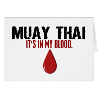 Dans mon THAÏLANDAIS de MUAY de sang