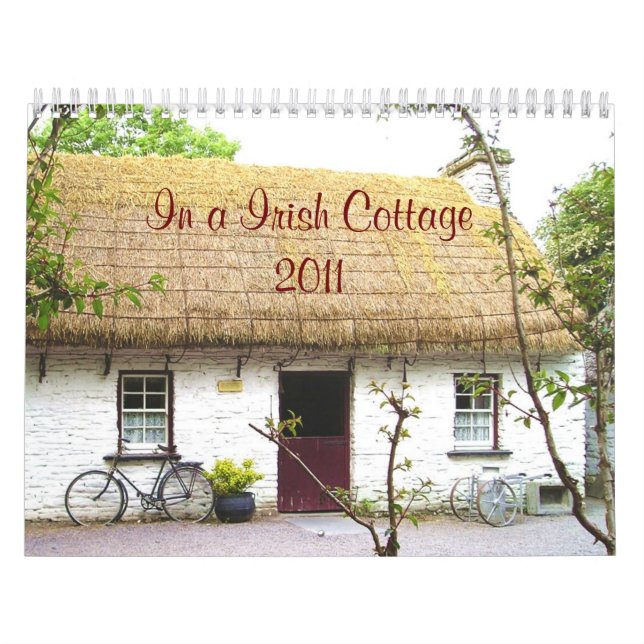 Dans un calendrier irlandais du cottage 2011 (Protection)