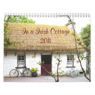 Dans un calendrier irlandais du cottage 2011