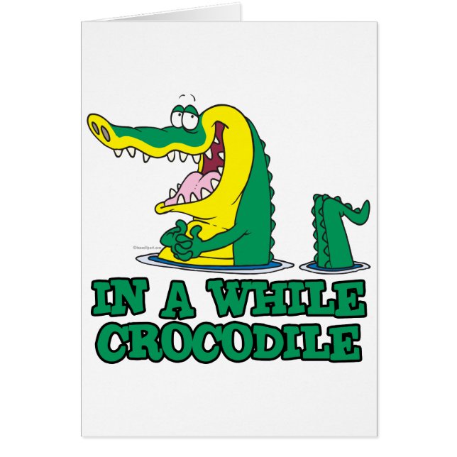 dans un moment crocodile (Devant)