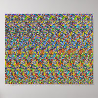 Danse au Brésil - Impression 3D cachée