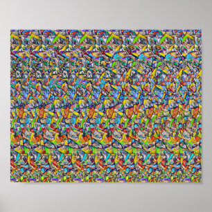 Danse au Brésil - Impression 3D cachée