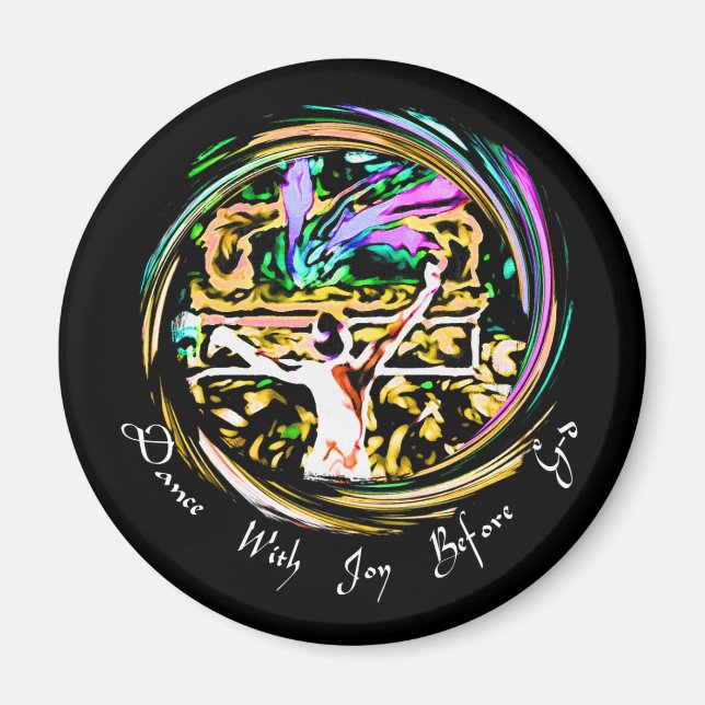 Danse Avec Joie Magnet (Devant)