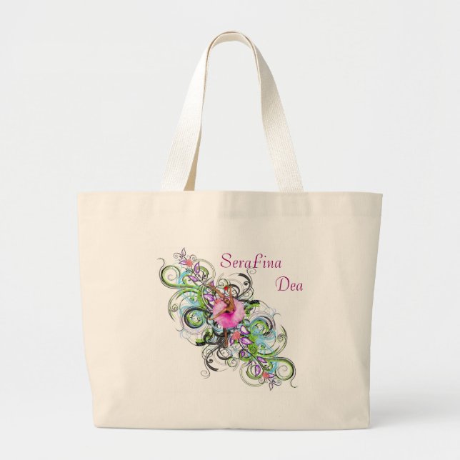 "Danse avec moi" sac fourre-tout (Devant)