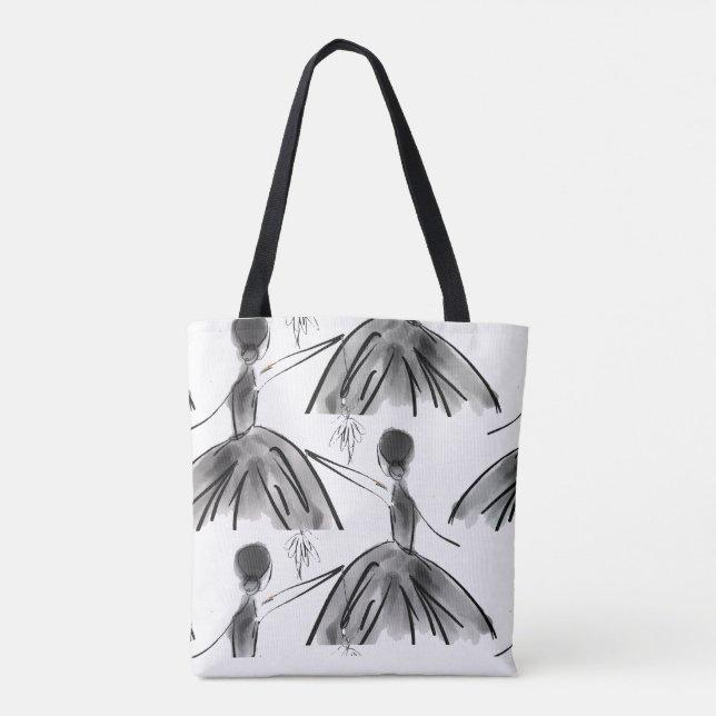 Danse avec moi sac fourre-tout à ballerine (Dos)