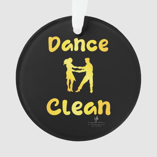 Danse Clean Golden Brass Round (devant)