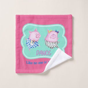 Danse comme personne ne regarde de joyeux cochons