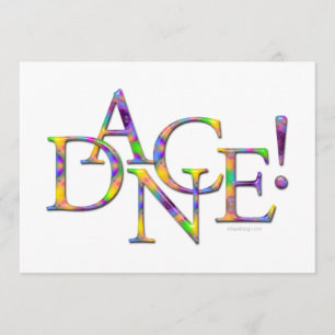 Danse ! (Cravate-teinture) récital ou invitation d