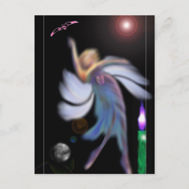 danse dans la carte postale légère (Devant)
