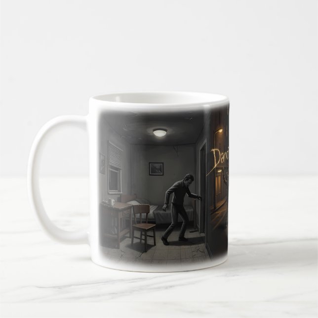 Danse dans l'obscurité Tasse de nuit d'âme agitée (Gauche)