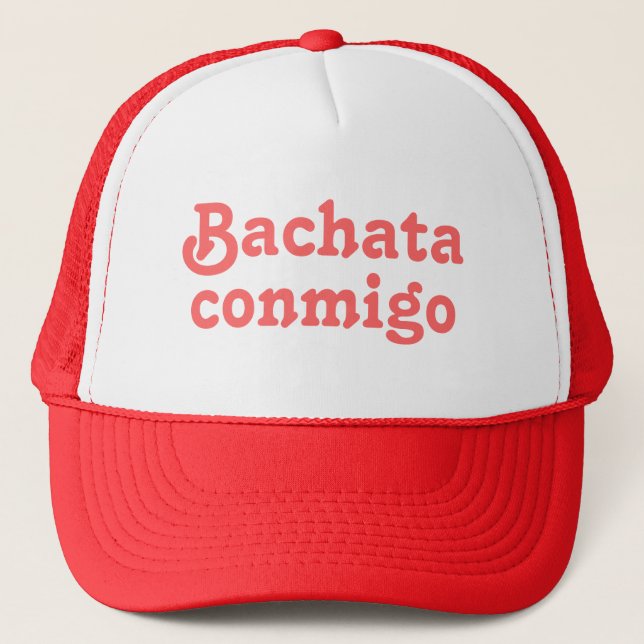 Danse de Bachata Conmigo avec moi casquette latin (Devant)