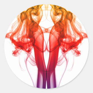 Danse de couleur - autocollant de fumée