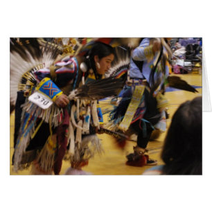 Danse de guerre PowWow amérindien