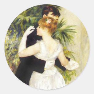 Danse de Renoir dans les autocollants de ville