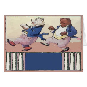 Danse des ours vintages