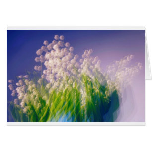 Danse du muguet dans le bleu