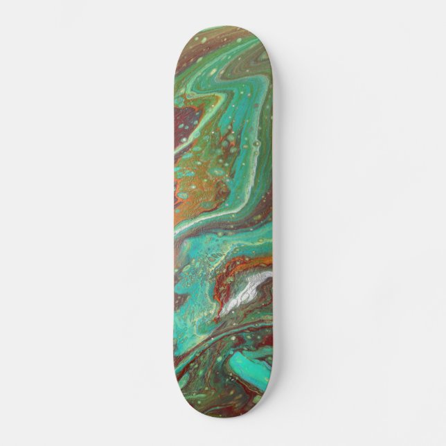 Danse du Sabre 1 Skateboard Abstrait (Recto)