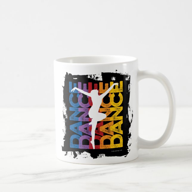 Danse et Lettres (Danse) Mug de café (Droite)