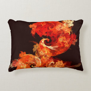 Danse Feux d'artifice Art Abstrait Coussin