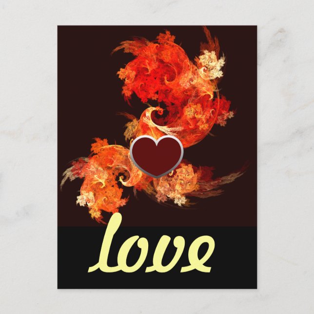 Danse Firebirds Love Carte postale (Devant)