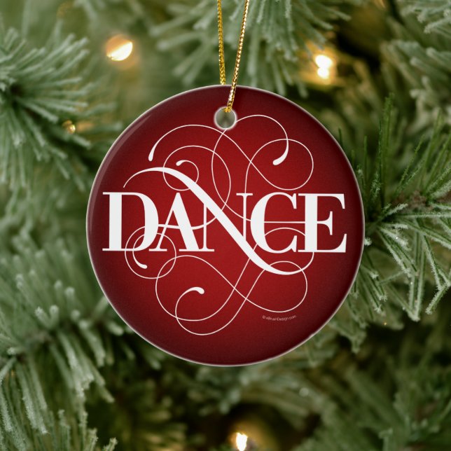 Danse fleurir ornement en céramique (Arbre)