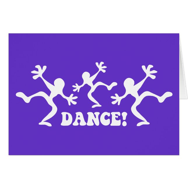 Danse folle de danseurs (Devant horizontal)