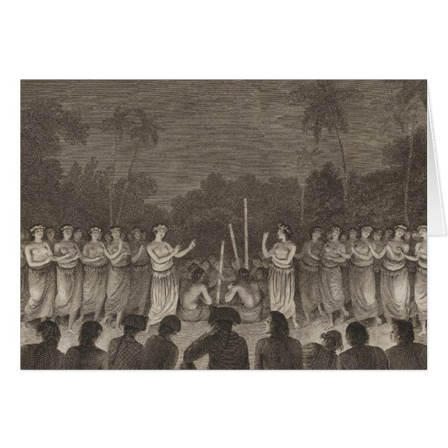 Danse, Hapaee, Tonga (Devant horizontal)