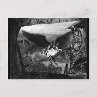 Danse macabre par carte postale Marcel Roux
