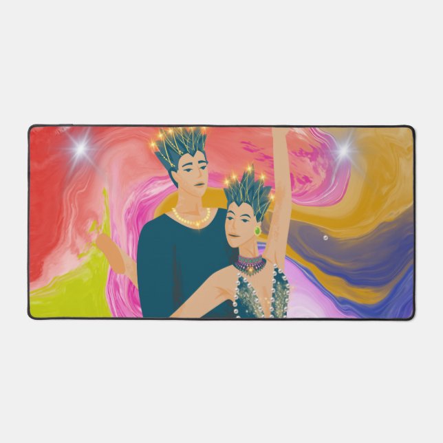 Danse majestueuse des couleurs (Recto)