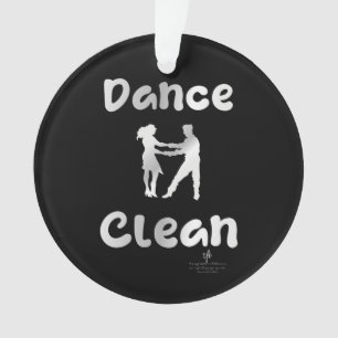 Danse Nettoyée mexicaine Argent ronde